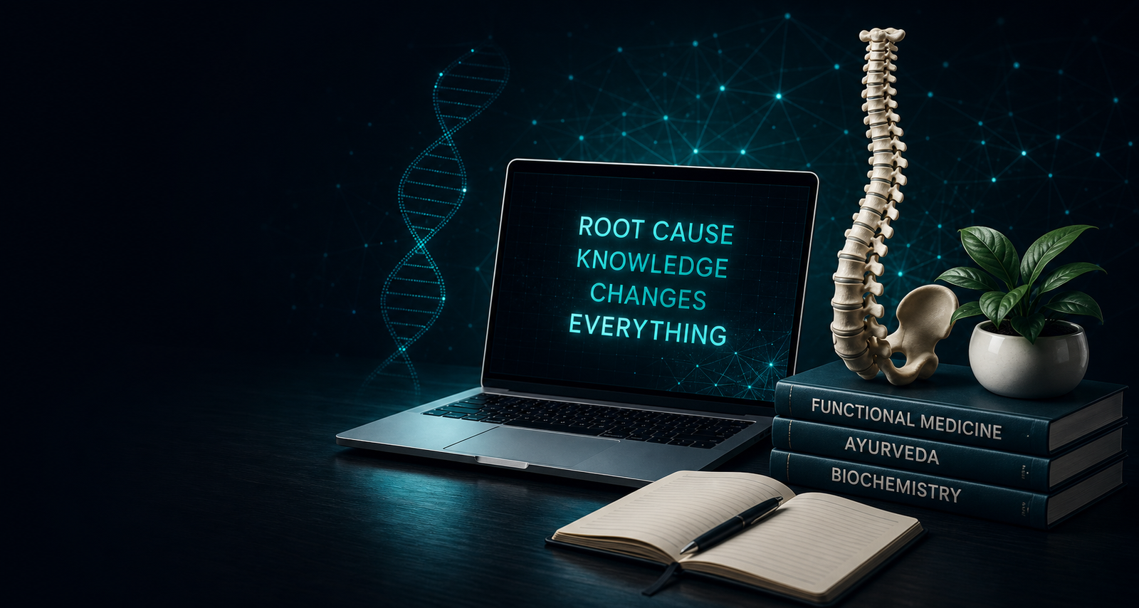 Root cause knowledge and integrative medicine insights
